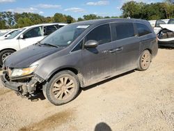 Salvage cars for sale at Theodore, AL auction: 2014 Honda Odyssey EX