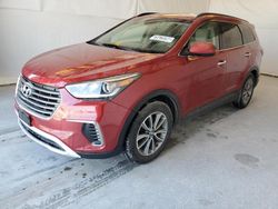 Hyundai salvage cars for sale: 2017 Hyundai Santa FE SE