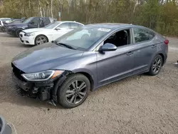 Salvage cars for sale at Cookstown, ON auction: 2018 Hyundai Elantra SEL