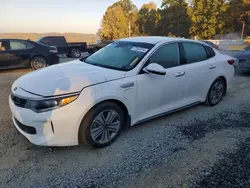 Salvage cars for sale at Concord, NC auction: 2017 KIA Optima PLUG-IN Hybrid