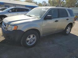 Salvage cars for sale at Wichita, KS auction: 2012 Ford Escape XLS