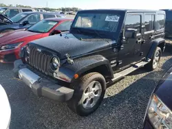 Salvage cars for sale at Riverview, FL auction: 2015 Jeep Wrangler Unlimited Sahara