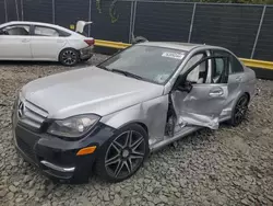 Mercedes-Benz salvage cars for sale: 2012 Mercedes-Benz C 300 4matic