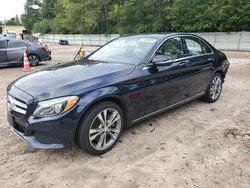 Salvage cars for sale at Knightdale, NC auction: 2015 Mercedes-Benz C 300 4matic