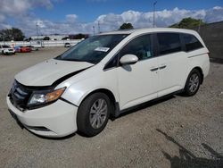 Salvage cars for sale at San Diego, CA auction: 2017 Honda Odyssey EXL