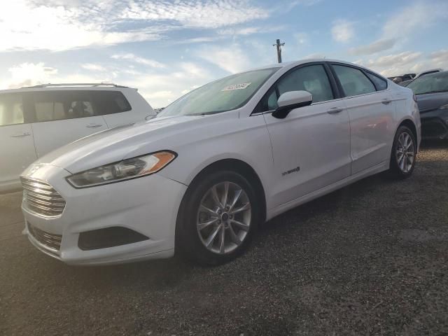 2017 Ford Fusion SE Hybrid