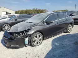 Chevrolet salvage cars for sale: 2016 Chevrolet Cruze Premier