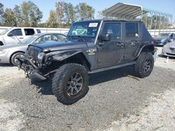 Salvage cars for sale at Spartanburg, SC auction: 2018 Jeep Wrangler Unlimited Sport