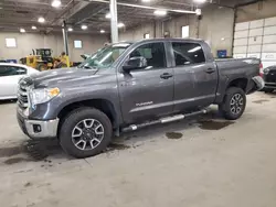 Salvage cars for sale from Copart Blaine, MN: 2017 Toyota Tundra Crewmax SR5