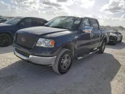 Carros salvage para piezas a la venta en subasta: 2005 Ford F150 Supercrew