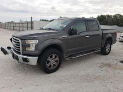 Salvage cars for sale at New Braunfels, TX auction: 2016 Ford F150 Supercrew