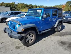 Jeep salvage cars for sale: 2016 Jeep Wrangler Unlimited Sport