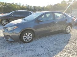 Salvage cars for sale at Ellenwood, GA auction: 2016 Toyota Corolla L