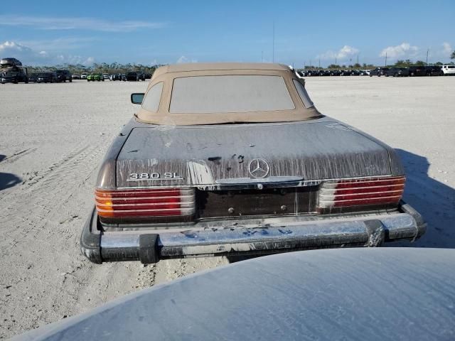 1984 Mercedes-Benz 380 SL