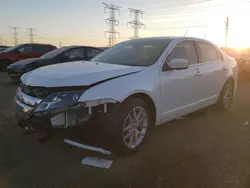 Salvage cars for sale at Elgin, IL auction: 2012 Ford Fusion SEL