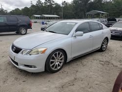 Salvage cars for sale at Savannah, GA auction: 2006 Lexus GS 300