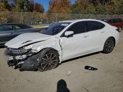 Salvage cars for sale from Copart Waldorf, MD: 2015 Acura TLX Tech