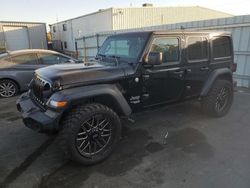 Salvage cars for sale at Vallejo, CA auction: 2021 Jeep Wrangler Unlimited Sport