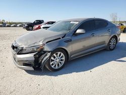 Salvage cars for sale at Kansas City, KS auction: 2015 KIA Optima EX