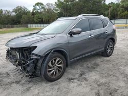 Vehiculos salvage en venta de Copart Fort Pierce, FL: 2015 Nissan Rogue S