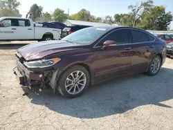 Vehiculos salvage en venta de Copart Wichita, KS: 2017 Ford Fusion SE