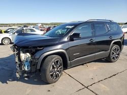 Salvage cars for sale at Grand Prairie, TX auction: 2019 GMC Acadia SLT-1