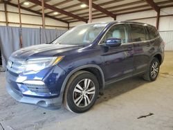 Salvage cars for sale at Pennsburg, PA auction: 2016 Honda Pilot EX