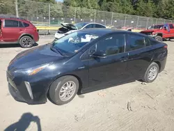 Salvage cars for sale from Copart Waldorf, MD: 2022 Toyota Prius LE