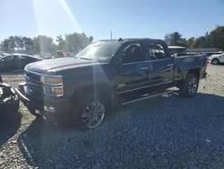 Chevrolet Vehiculos salvage en venta: 2015 Chevrolet Silverado K1500 High Country