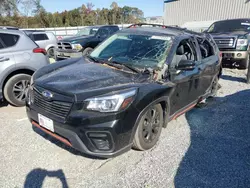 Salvage cars for sale at Spartanburg, SC auction: 2019 Subaru Forester Sport