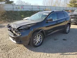 Salvage cars for sale at Davison, MI auction: 2017 Jeep Cherokee Limited