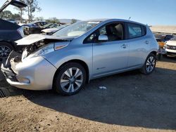 Nissan salvage cars for sale: 2013 Nissan Leaf S