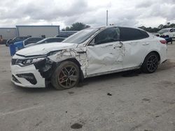 Salvage cars for sale at auction: 2019 KIA Optima SX