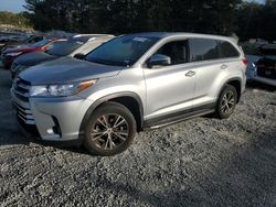 Toyota salvage cars for sale: 2019 Toyota Highlander LE