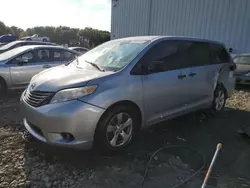 Toyota Sienna salvage cars for sale: 2012 Toyota Sienna