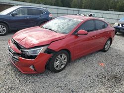 Salvage cars for sale at Augusta, GA auction: 2020 Hyundai Elantra SEL