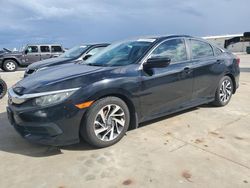 Salvage cars for sale at Riverview, FL auction: 2018 Honda Civic EX