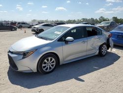 Salvage cars for sale at Houston, TX auction: 2021 Toyota Corolla LE