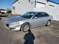 Salvage cars for sale at Mcfarland, WI auction: 2012 Chevrolet Impala LT