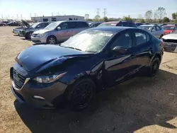 Salvage cars for sale at Elgin, IL auction: 2015 Mazda 3 SV