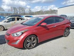 Salvage cars for sale at Spartanburg, SC auction: 2015 Hyundai Elantra SE