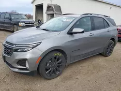 Salvage cars for sale at Portland, MI auction: 2023 Chevrolet Equinox RS