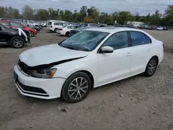 Volkswagen salvage cars for sale: 2017 Volkswagen Jetta SE