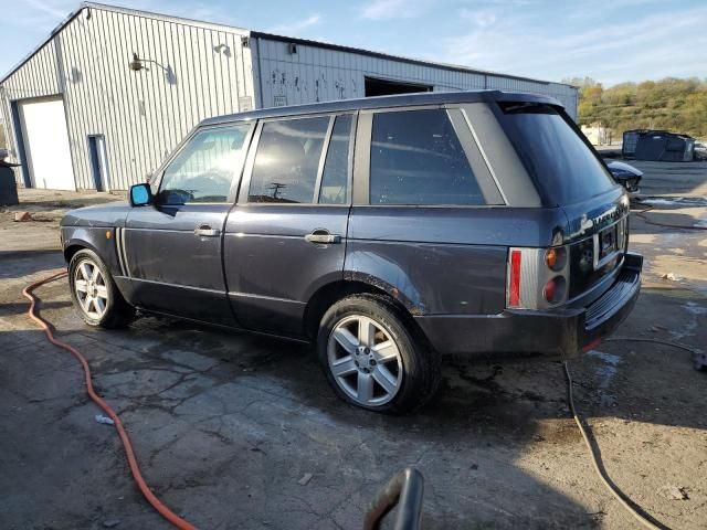 2004 Land Rover Range Rover HSE