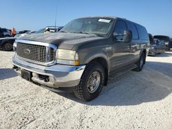 Salvage cars for sale from Copart Arcadia, FL: 2002 Ford Excursion Limited