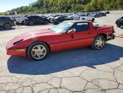 1989 Chevrolet Corvette en venta en Hurricane, WV