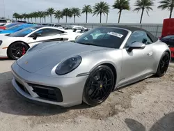 Salvage cars for sale at Arcadia, FL auction: 2022 Porsche 911 Carrera S