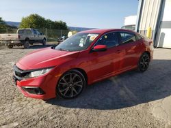 Carros salvage a la venta en subasta: 2019 Honda Civic Sport