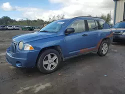 Salvage cars for sale at Duryea, PA auction: 2007 Jeep Compass