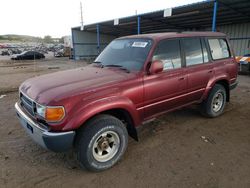 Salvage cars for sale at Colorado Springs, CO auction: 1991 Toyota Land Cruiser FJ80